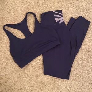 Leggings and bra set